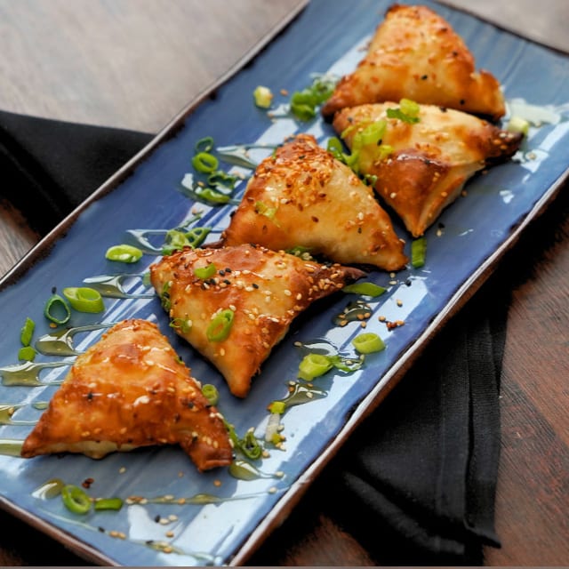 Feta Cheese Triangles Pies - Lunch & Dinner.