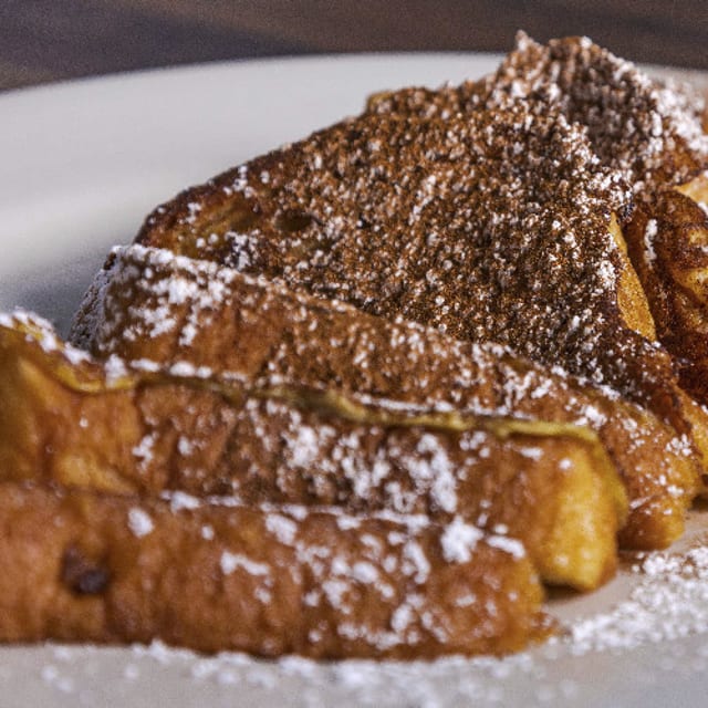 Pancakes or French Toast w/ Meat.