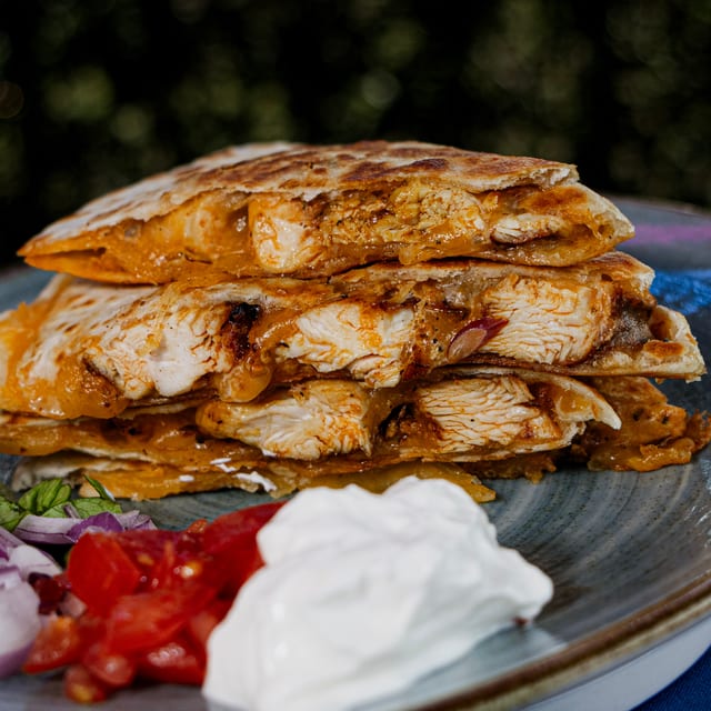 Chicken Quesadilla.