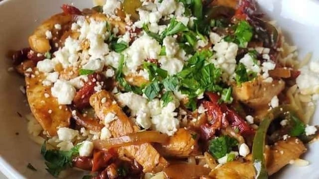 Chicken Ala Mykonos.