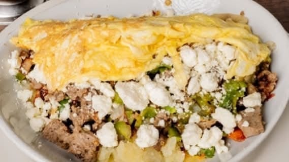 Greek Skillet Tray.